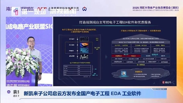 全國產自主可控！新凱來旗下啟云方發布重磅EDA設計軟件網絡工程